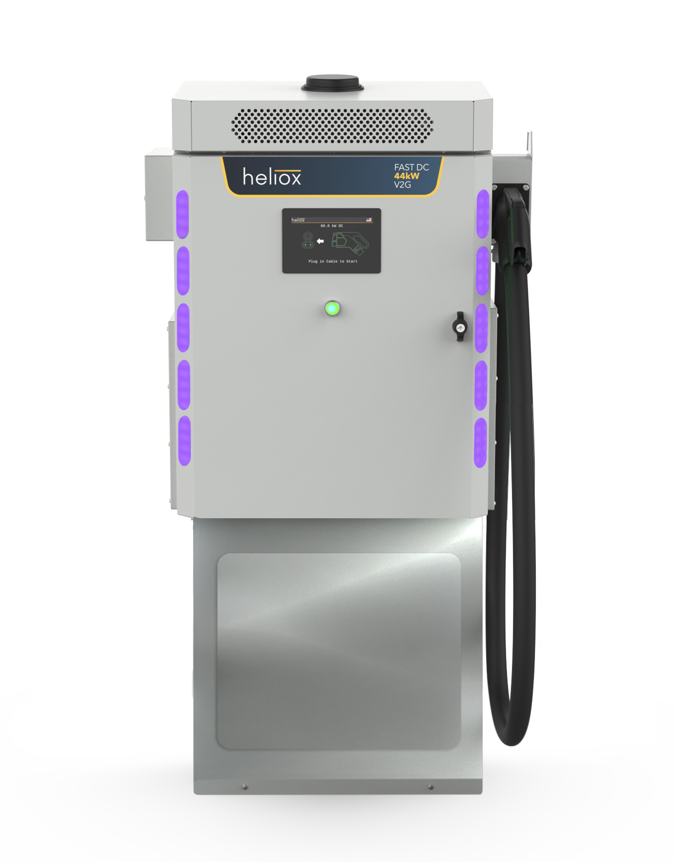 Heliox 60 kW V2G EV Charger | Bidirectional EV Charging Solution